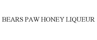 BEARS PAW HONEY LIQUEUR