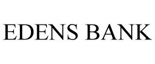 EDENS BANK