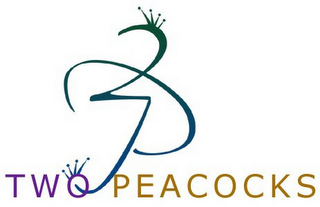 P TWO PEACOCKS