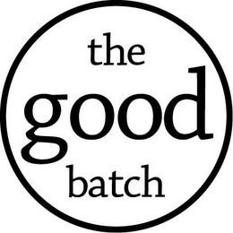 THE GOOD BATCH