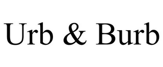 URB & BURB