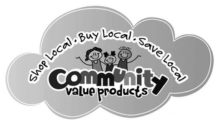 COMMUNITY VALUE PRODUCTS SHOP LOCAL. BUY LOCAL. SAVE LOCAL