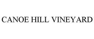 CANOE HILL VINEYARD