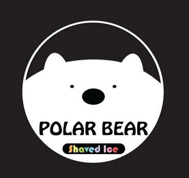 POLAR BEAR SHAVED ICE