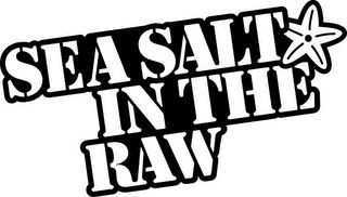 SEA SALT IN THE RAW