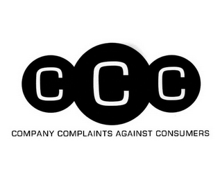 CCC COMPANY COMPLAINTS AGAINST CONSUMERS