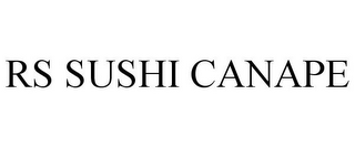 RS SUSHI CANAPE