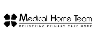 MEDICAL HOME TEAM DELIVERING PRIMARY CARE HOME