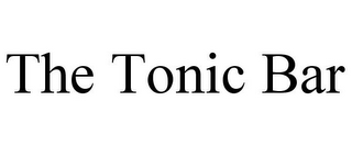 THE TONIC BAR