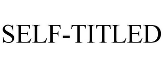 SELF-TITLED