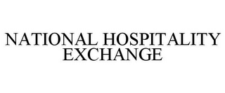 NATIONAL HOSPITALITY EXCHANGE