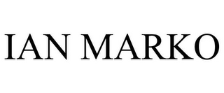 IAN MARKO