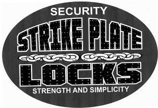 SECURITY STRIKE PLATE LOCKS STRENGTH AND SIMPLICITY