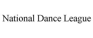 NATIONAL DANCE LEAGUE