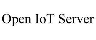 OPEN IOT SERVER