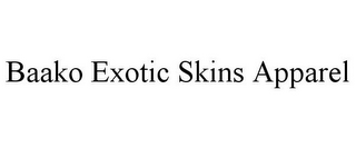 BAAKO EXOTIC SKINS APPAREL