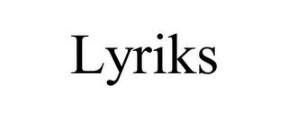 LYRIKS