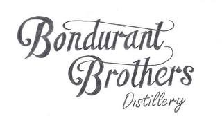 BONDURANT BROTHERS DISTILLERY