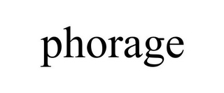 PHORAGE