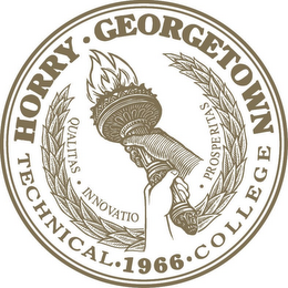 HORRY · GEORGETOWN TECHNICAL · COLLEGE 1966 · QUALITAS · INNOVATIO · PROSPERILAS