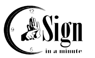 C SIGN IN A MINUTE 6 9 12