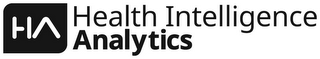 HIA HEALTH INTELLIGENCE ANALYTICS