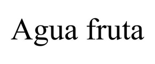 AGUA FRUTA