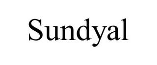 SUNDYAL