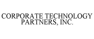 CORPORATE TECHNOLOGY PARTNERS, INC.