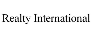 REALTY INTERNATIONAL