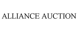 ALLIANCE AUCTION