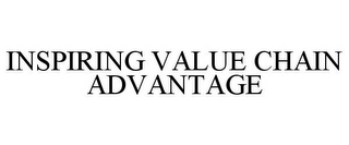 INSPIRING VALUE CHAIN ADVANTAGE