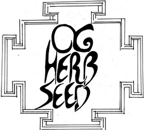 OG HERB SEED