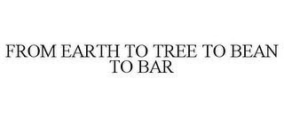 FROM EARTH TO TREE TO BEAN TO BAR