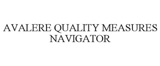 AVALERE QUALITY MEASURES NAVIGATOR