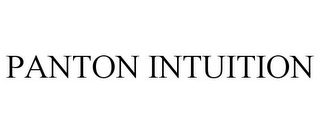 PANTON INTUITION