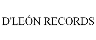 D'LEÓN RECORDS