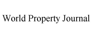 WORLD PROPERTY JOURNAL