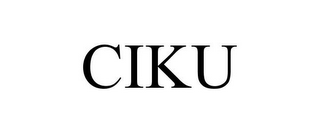 CIKU