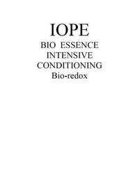 IOPE BIO ESSENCE INTENSIVE CONDITIONING BIO-REDOX