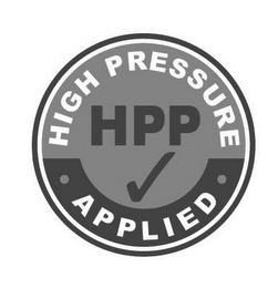 HIGH PRESSURE APPLIED HPP