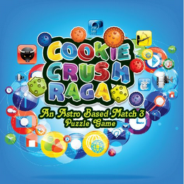 COOKIE CRUSH RAGA AN ASTRO BASED MATCH 3 PUZZLE GAME