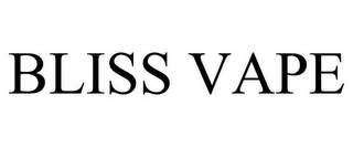 BLISS VAPE