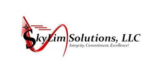 SKYLIM SOLUTIONS, LLC INTEGRITY, COMMITMENT, EXCELLENCE!
