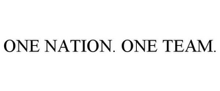 ONE NATION. ONE TEAM.