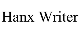 HANX WRITER