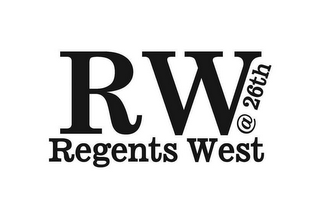 RW REGENTS WEST @ 26TH