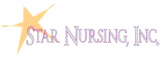 STAR NURSING, INC.