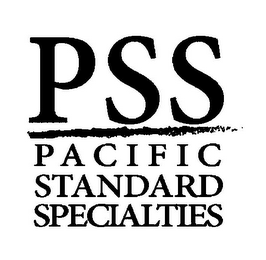 PSS PACIFIC STANDARD SPECIALTIES