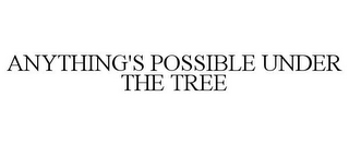 ANYTHING'S POSSIBLE UNDER THE TREE